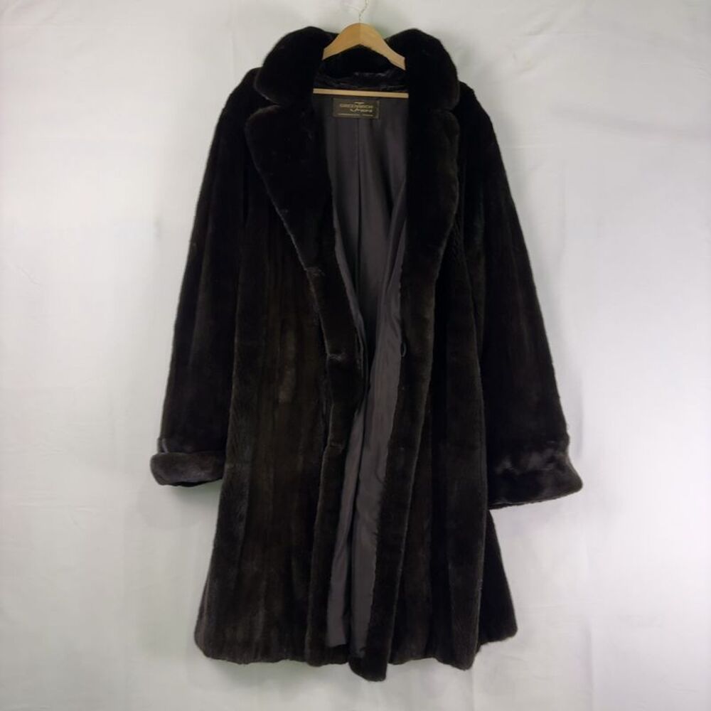 Greenwich Natural American Mink Coat